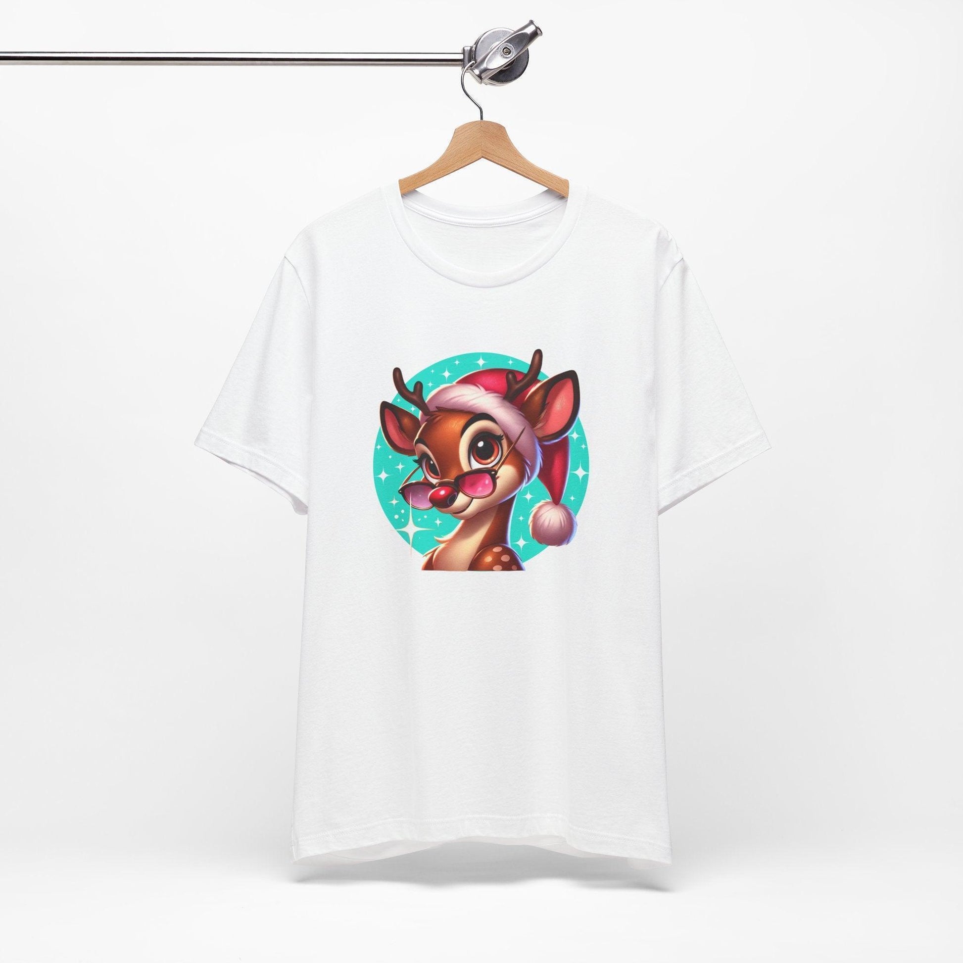 😎 Reindeer Cool 😎 Unisex Jersey Tee ✨ Stay cool this Christmas! - Whippie's