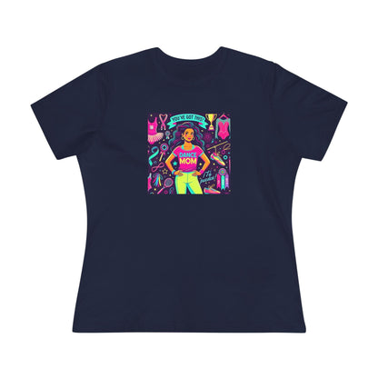 Dance Mom Magic (Latina Mom) - A Colorful Celebration 💃🌈 - Women's Softstyle Tee - Whippie's