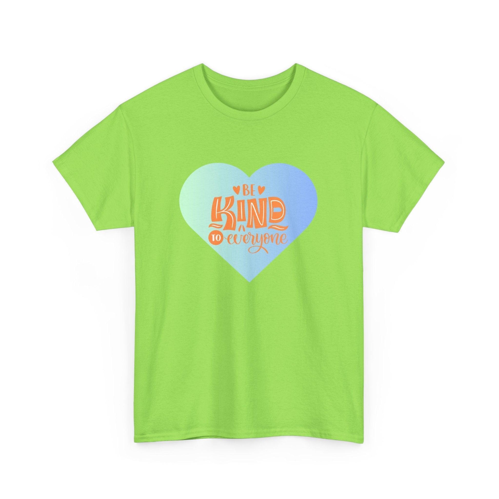Be Kind to Everyone Unisex Heavy Cotton Tee 💙 - Whippie's