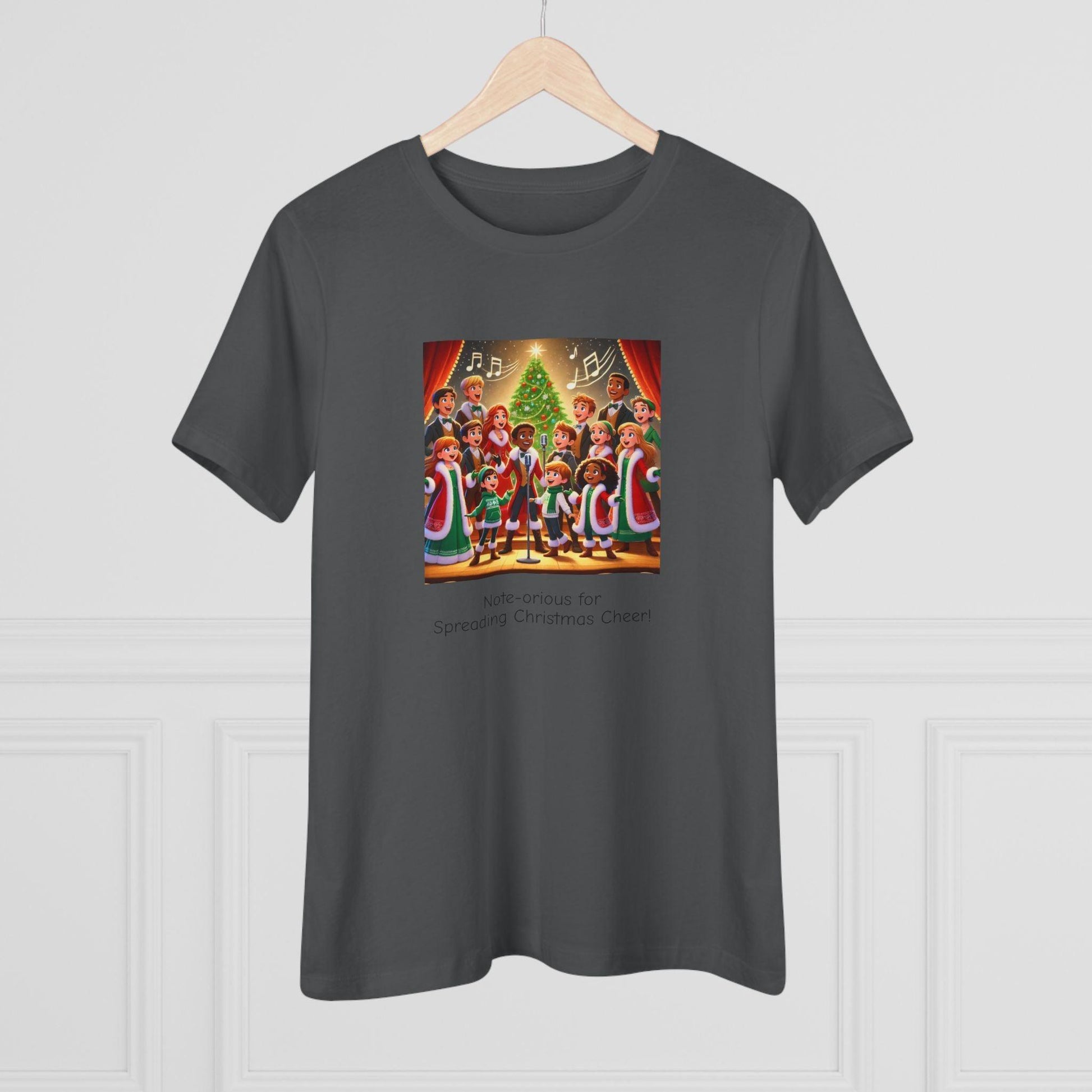 Note-orious for Spreading Christmas Cheer! - Women's Tee - Whippie's