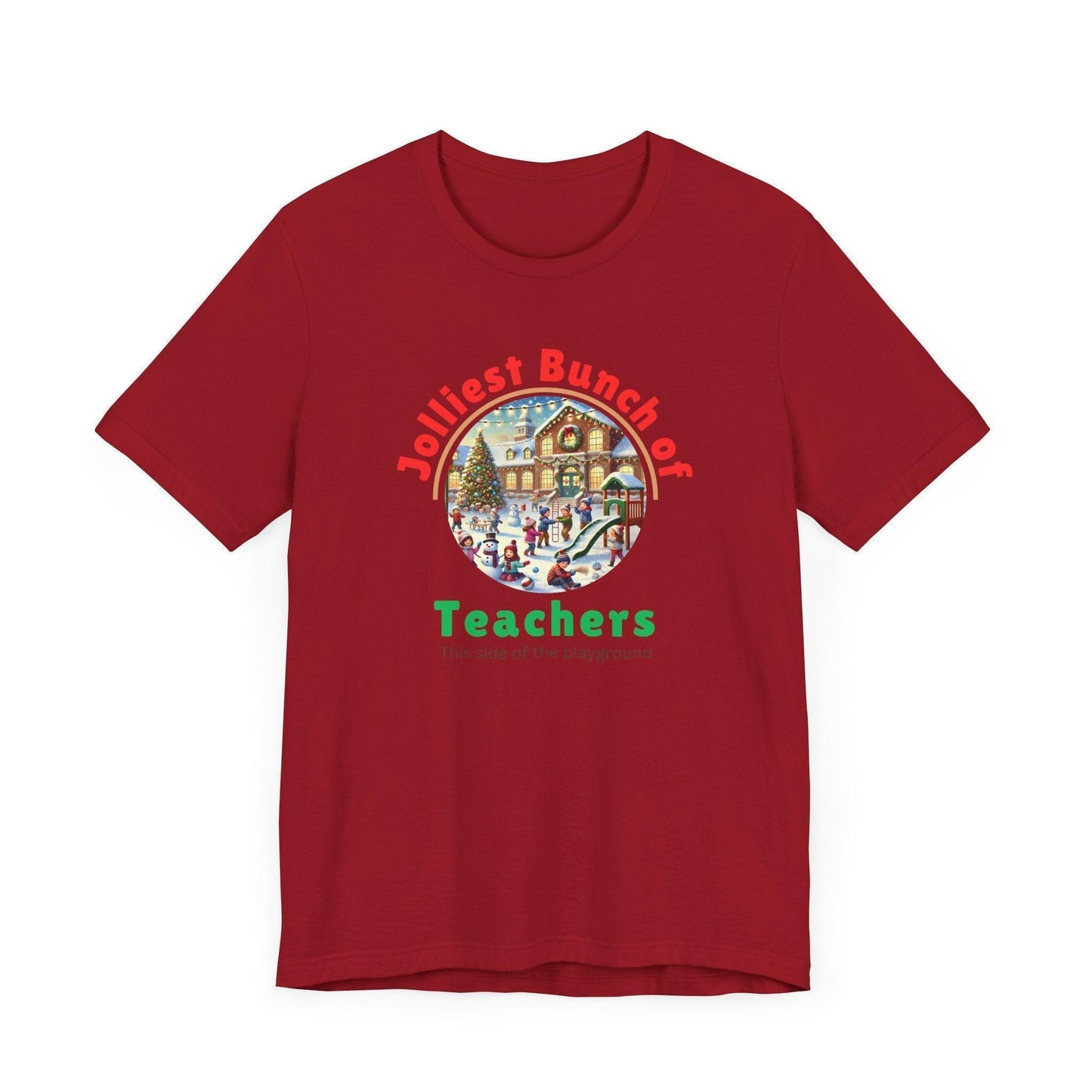 🌴 Jolly Bunch of Teachers ☀️ Unisex Jersey Tee 🧑‍🏫 - Winter Wonderland - Whippie's