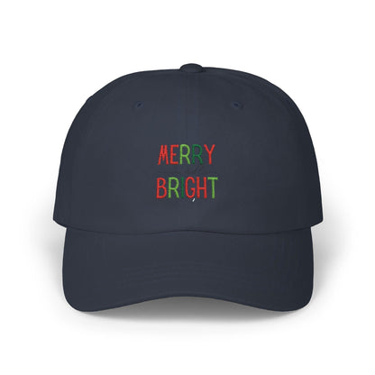 Merry and Bright - Embroidered Baseball Cap 🌈✨ - Whippie's