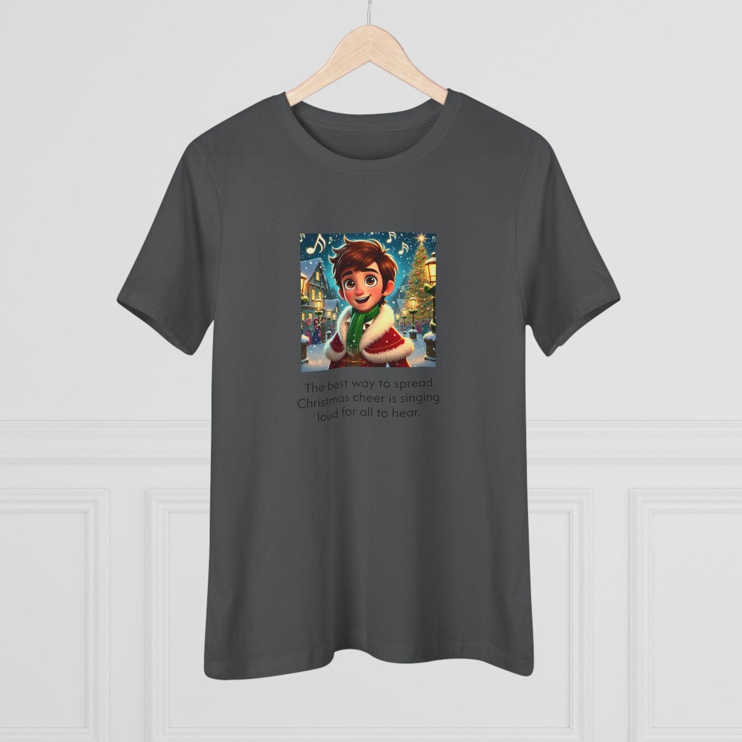 Caroler - Christmas Cheer - BHB Boy - Women's Tee - Whippie's