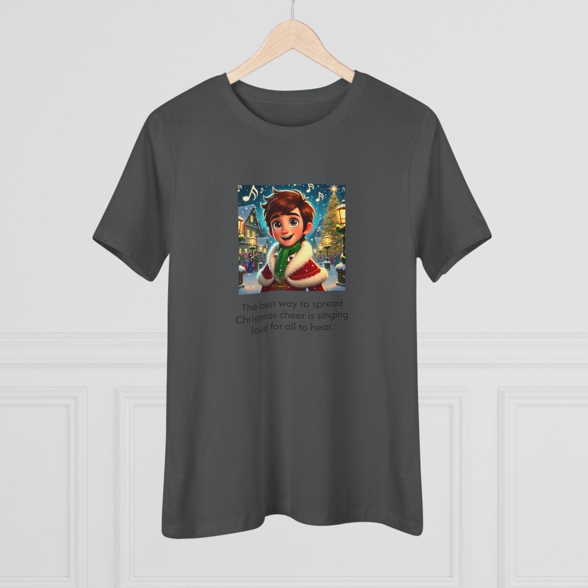 Caroler - Christmas Cheer - BHB Boy - Women's Tee - Whippie's