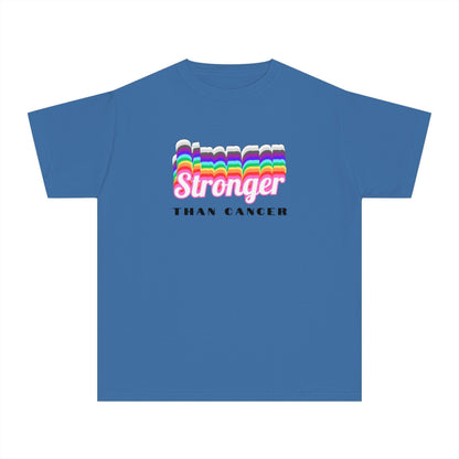 💪 Stronger Than Cancer 🎗️ Youth Midweight Tee ✨ - Whippie's