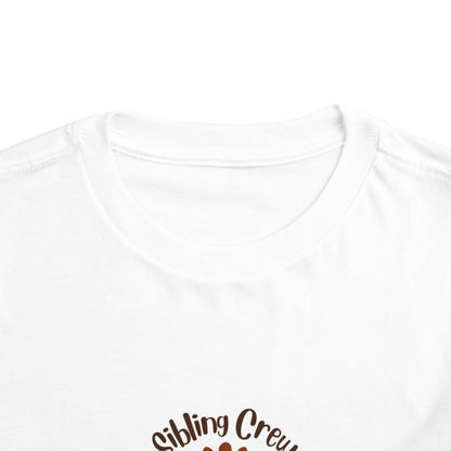 Thanksgiving Sibling Crew - Toddler Short Sleeve Tee - Whippie's