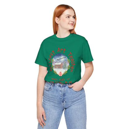 Jolliest Christmas School Tee - Personalizable Title