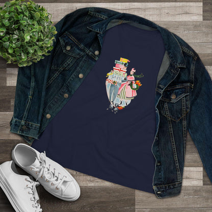 🎁 From the Two of Us! 🎄 Women's Tee ✨ Spread vintage holiday cheer! - Whippie's