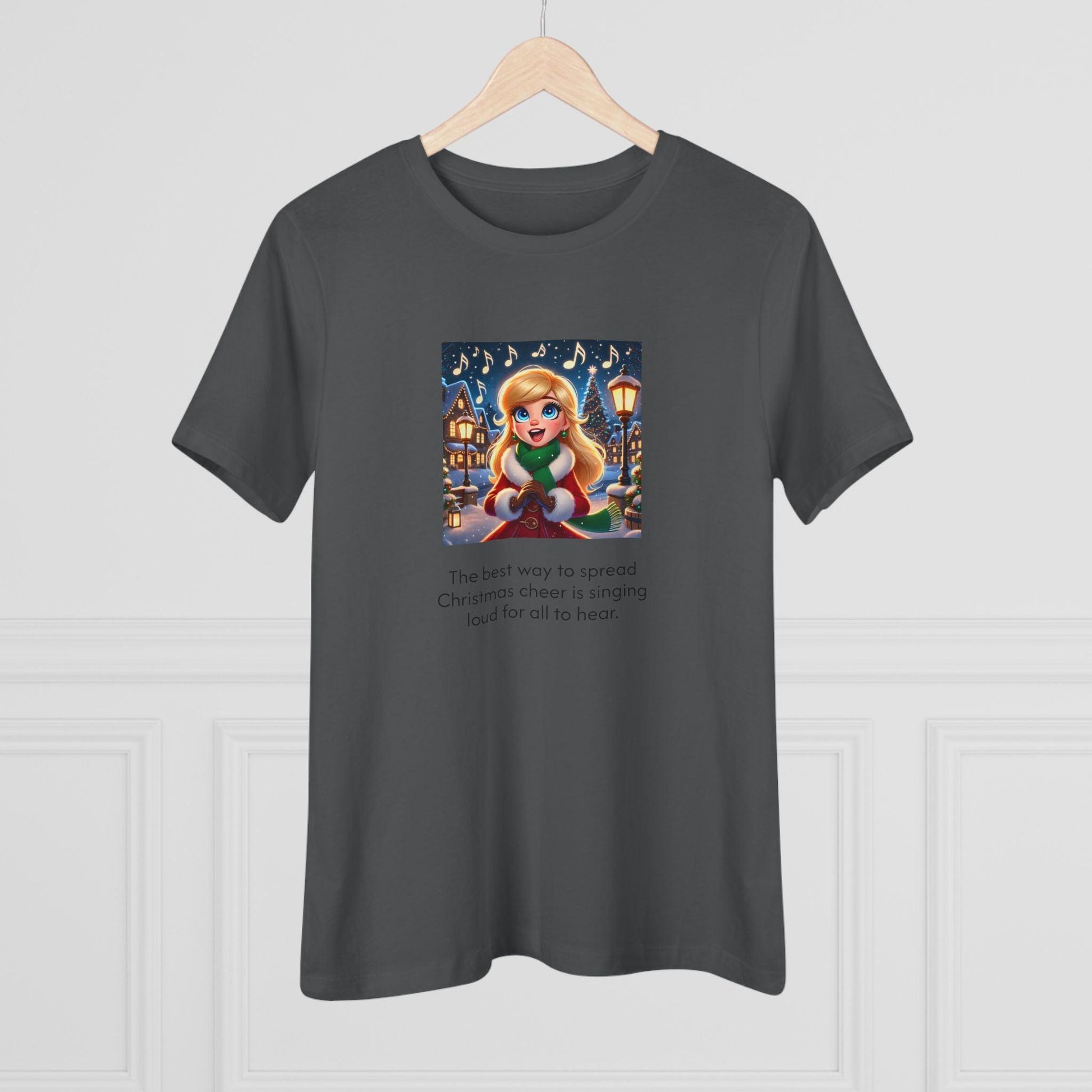 Caroler - Christmas Cheer - LBH Girl - Women's Softstyle Tee - Whippie's