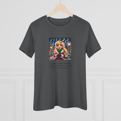 Caroler - Christmas Cheer - LBH Girl - Women's Softstyle Tee - Whippie's