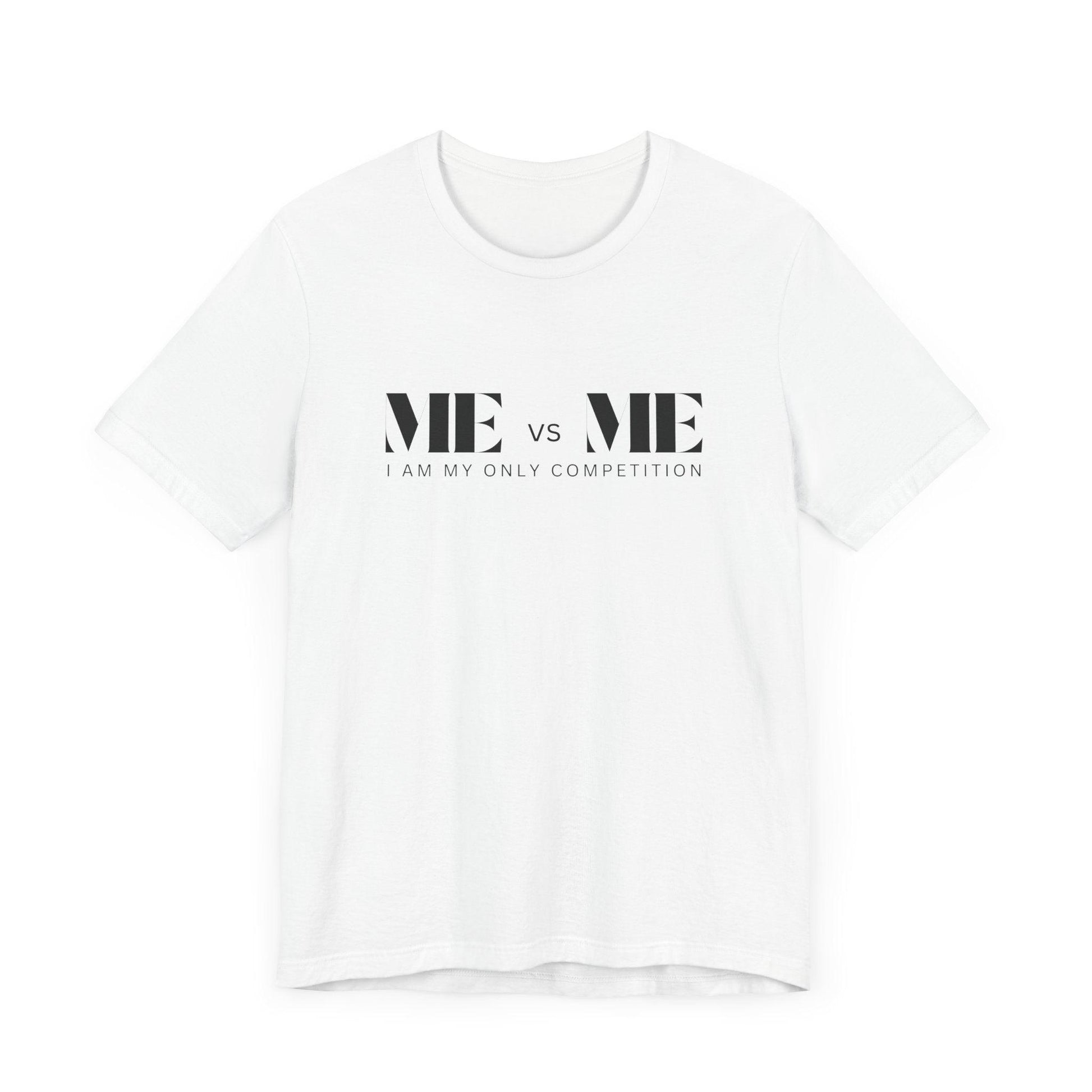 🔥 ME vs ME, I am my Only Competition 💪 Unisex Jersey Tee ✨ Challenge yourself, conquer your goals! - Whippie's