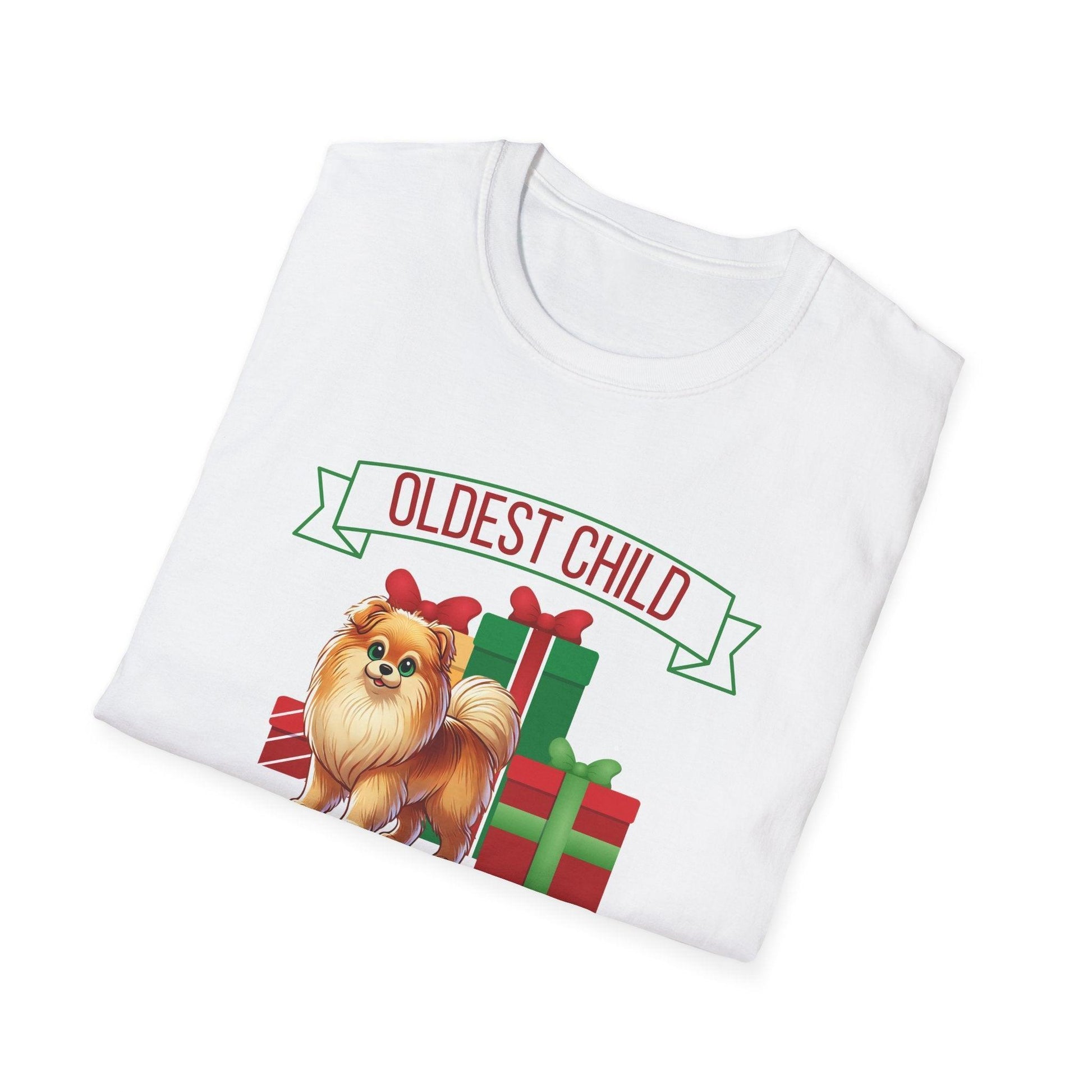 Oldest Child, The Favorite 🎁🐶 Pomeranian - Unisex Tee! 🎁👑 - Whippie's