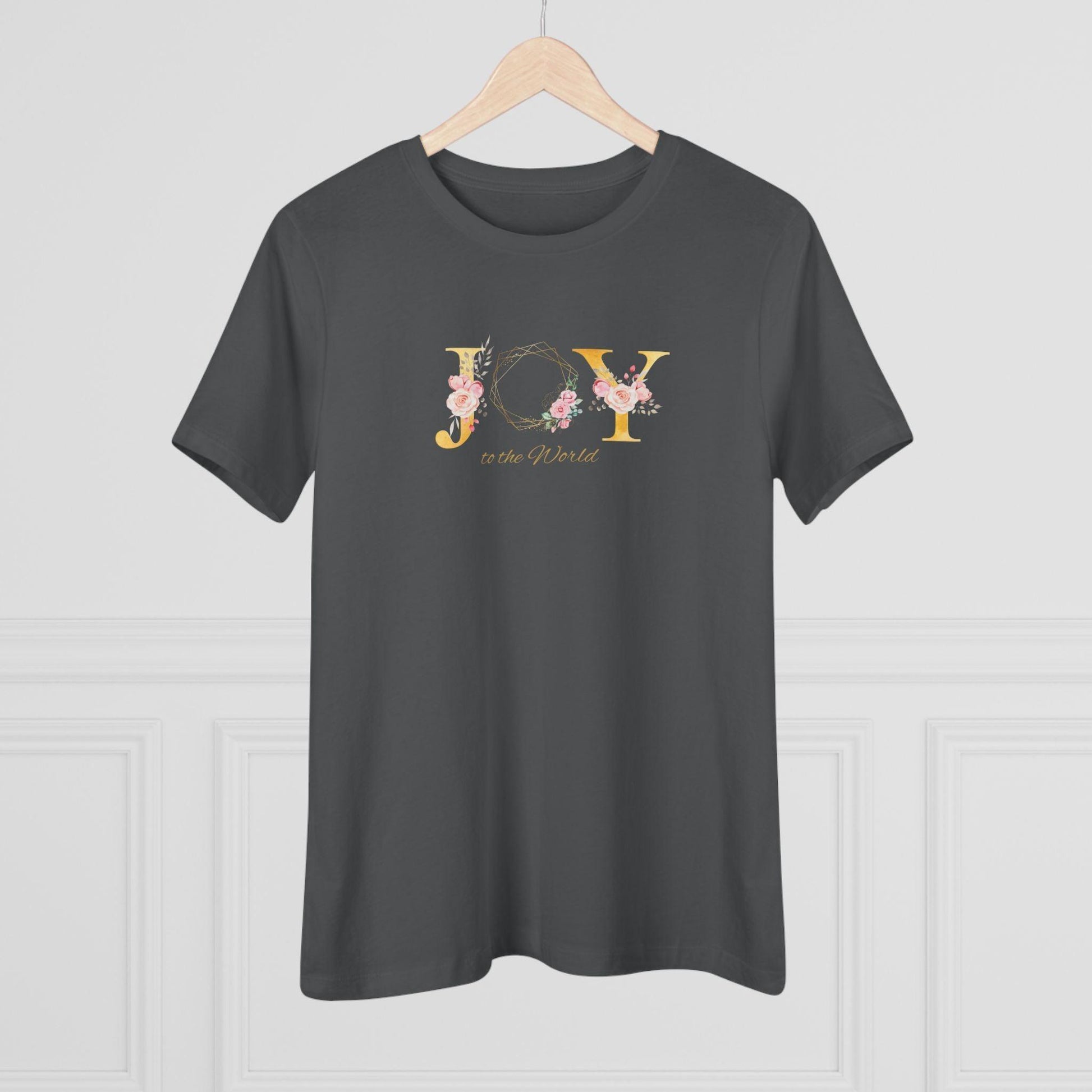 JOY to the World Women's Softstyle T-Shirt 🎄🌎💐 ✨ - Whippie's