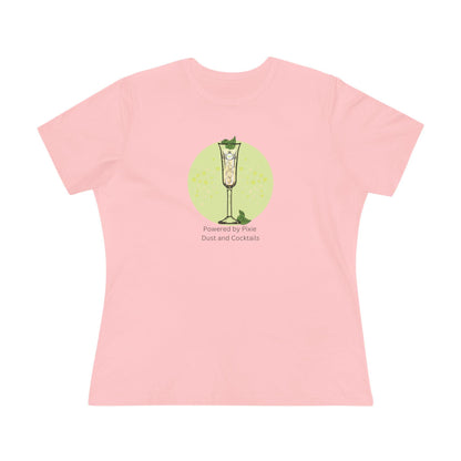 Drinking Around the World: Powered by Pixie Dust and Cocktails Women's Tee - Whippie's