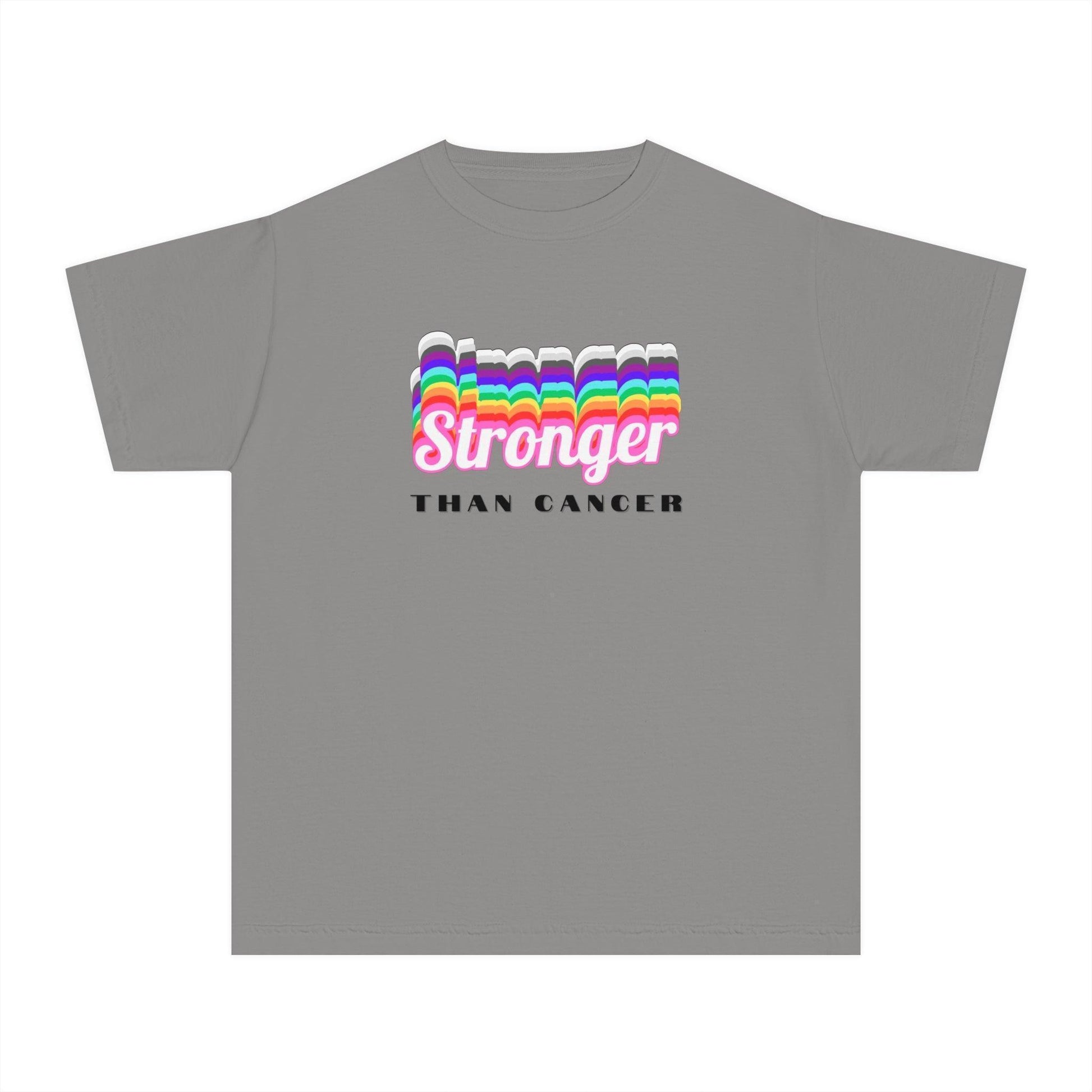 💪 Stronger Than Cancer 🎗️ Youth Midweight Tee ✨ - Whippie's