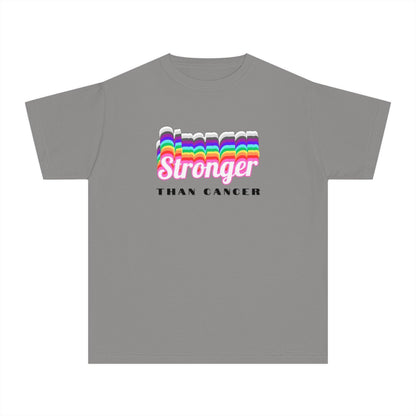 💪 Stronger Than Cancer 🎗️ Youth Midweight Tee ✨ - Whippie's