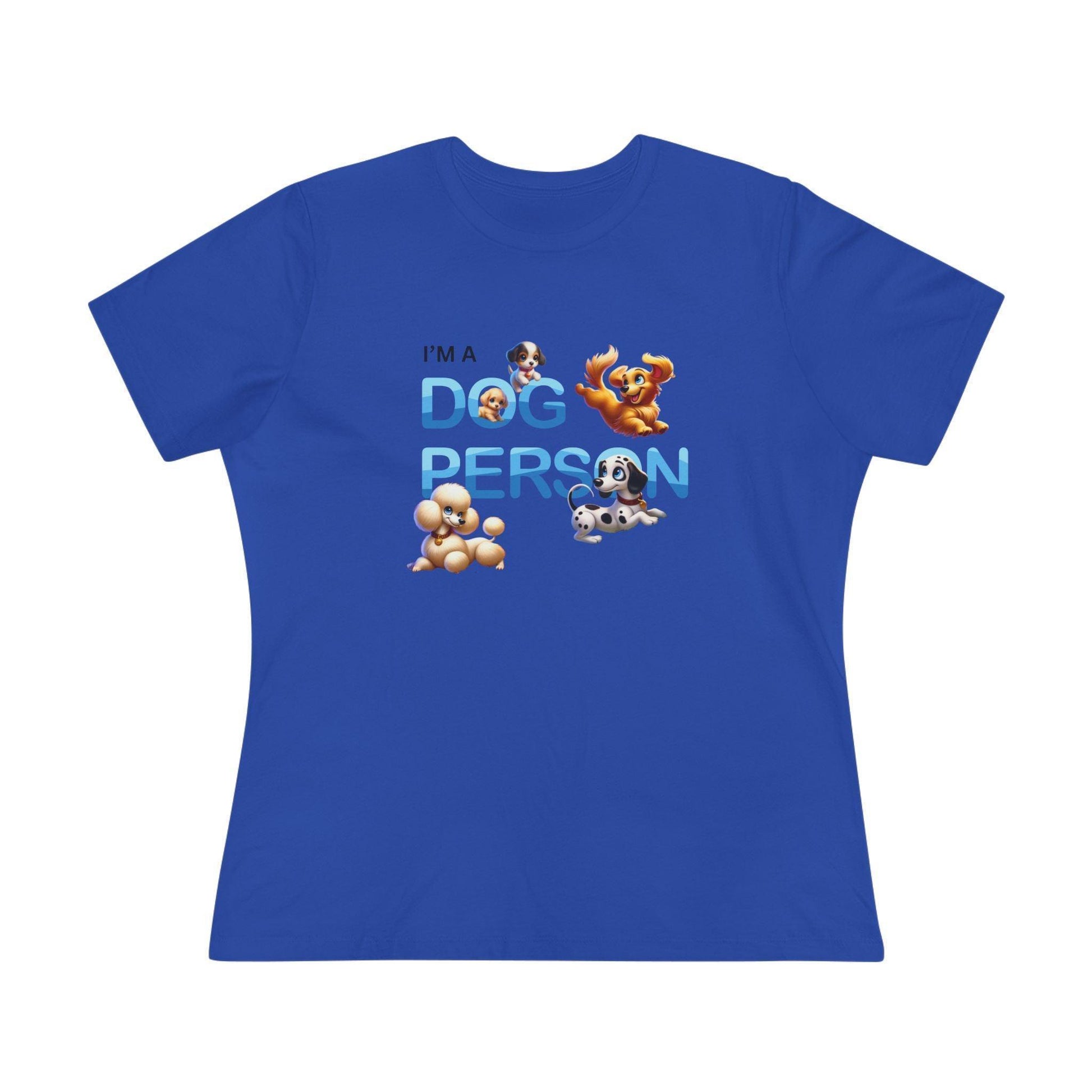 🐶 I'm a Dog Person 🐾 Unisex Jersey Tee ❤️ Show your paw-sitivity! - Whippie's