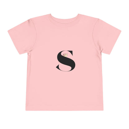 Alphabet Adventures: Letter S - Snail Toddler T-shirt - Whippie's