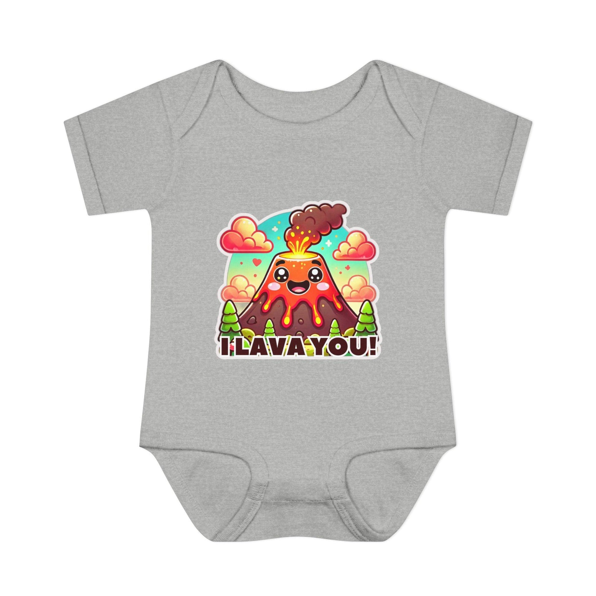 I Lava You - Baby Onesie ❤️🌋 - Whippie's