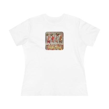 Holiday Cheer - Sip, Smile, Repeat 🥂🎄 - Women's Softstyle Tee - Whippie's