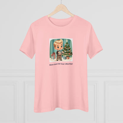 Been Good All Year (Mostly!) - Women's Softstyle Tee - Whippie's