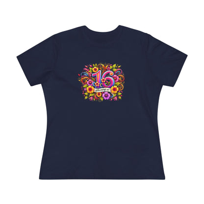 Blooming at 16 - A Beautiful Blossom 🌺 - Women's Softstyle Tee - Whippie's