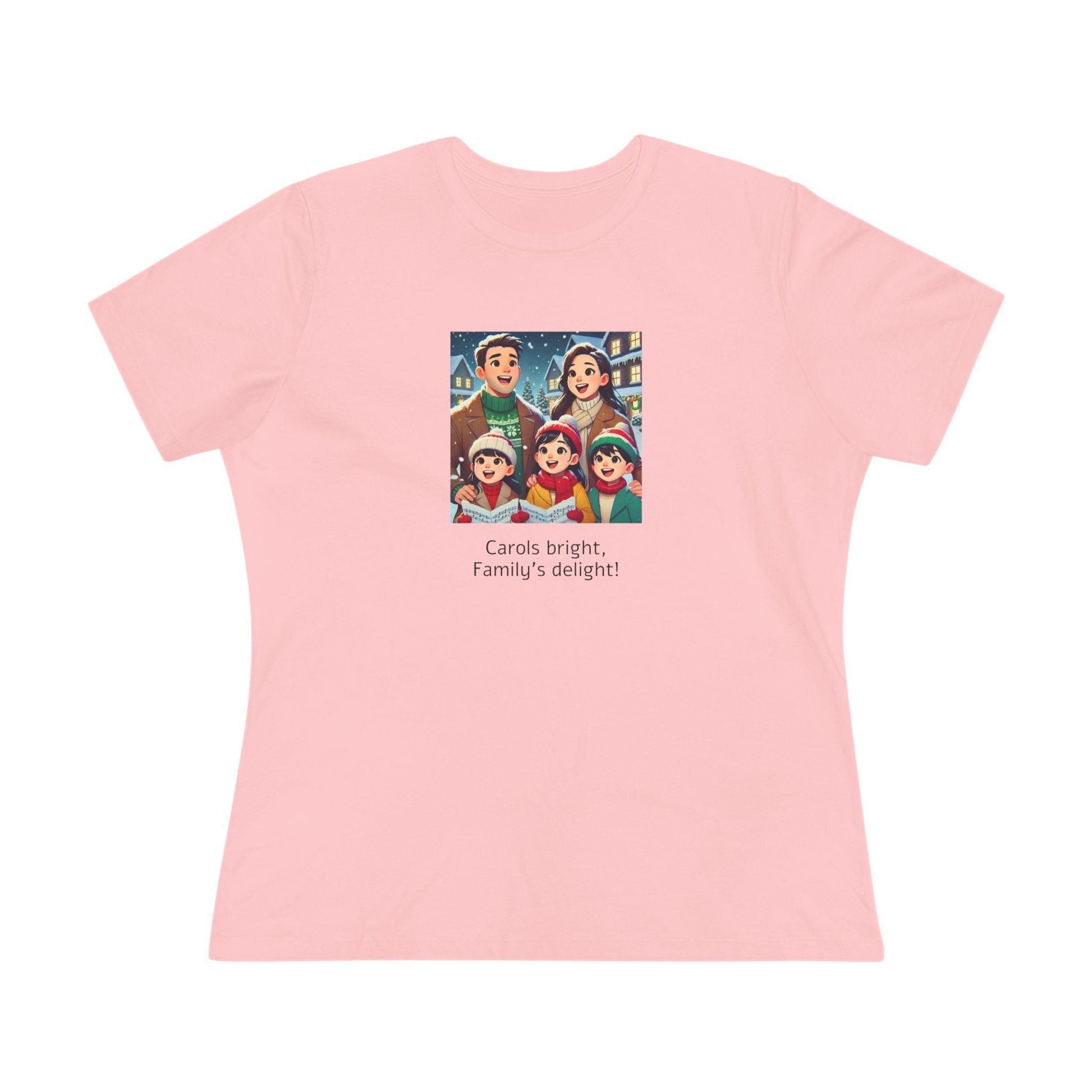 Carols bright, Family's delight! - Women's Softstyle Tee - Whippie's
