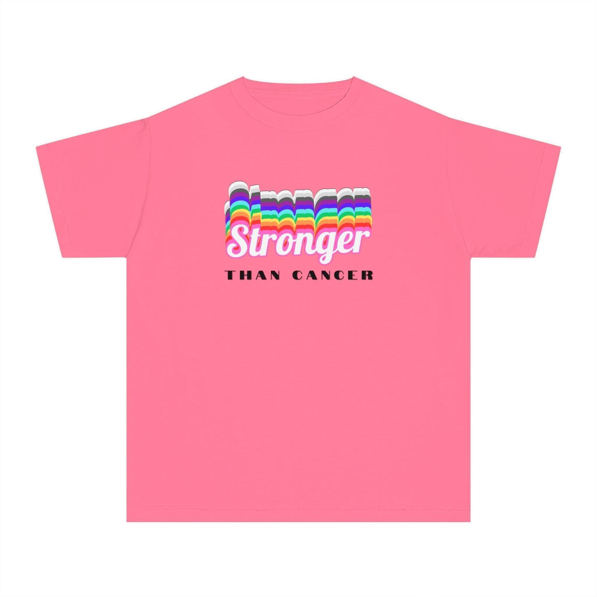💪 Stronger Than Cancer 🎗️ Youth Midweight Tee ✨ - Whippie's