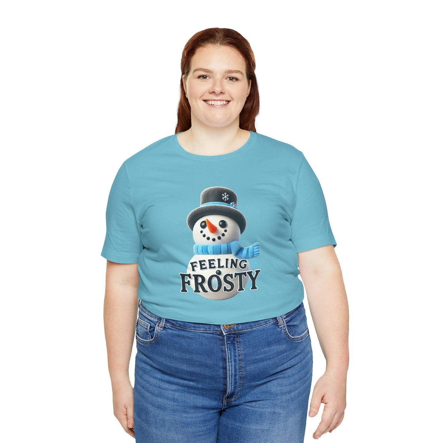 ☃️ Feeling Frosty? ❄️ Unisex Jersey Tee ✨ Embrace the winter chill! - Whippie's