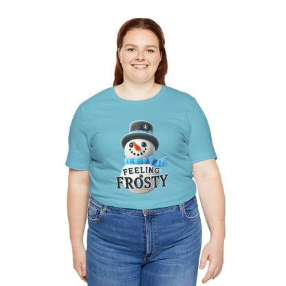 ☃️ Feeling Frosty? ❄️ Unisex Jersey Tee ✨ Embrace the winter chill! - Whippie's
