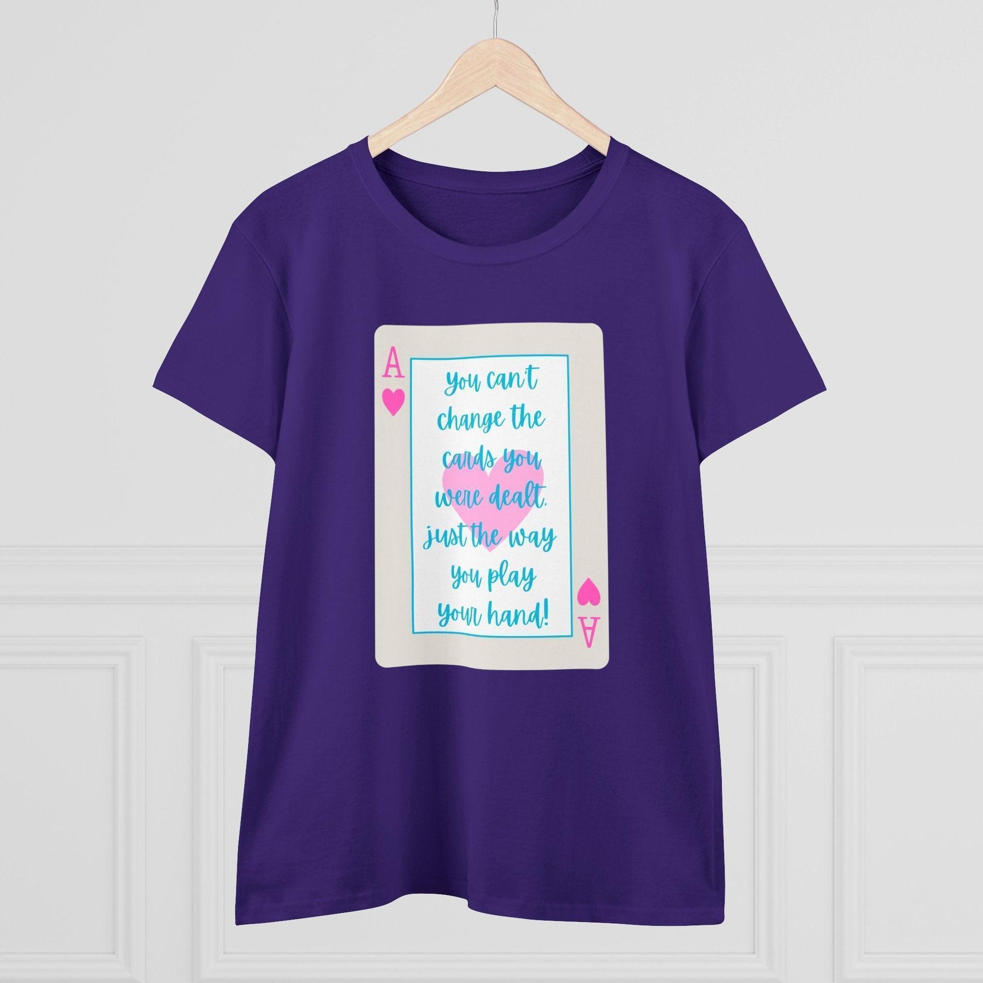 💖 Ace of Hearts 💪 Women's Tee ✨ Play your hand like a queen! 👑 - Whippie's