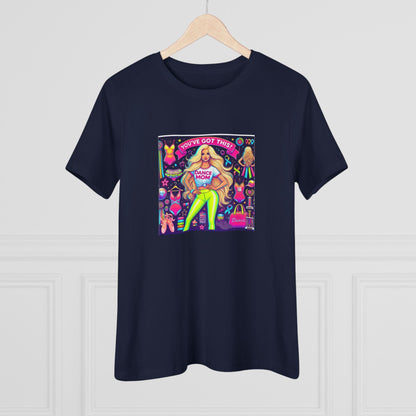 You've Got This! Dance Mom (Young Blonde Mom) - A Sparkling Performance ⭐️ - Women's Softstyle Tee - Whippie's