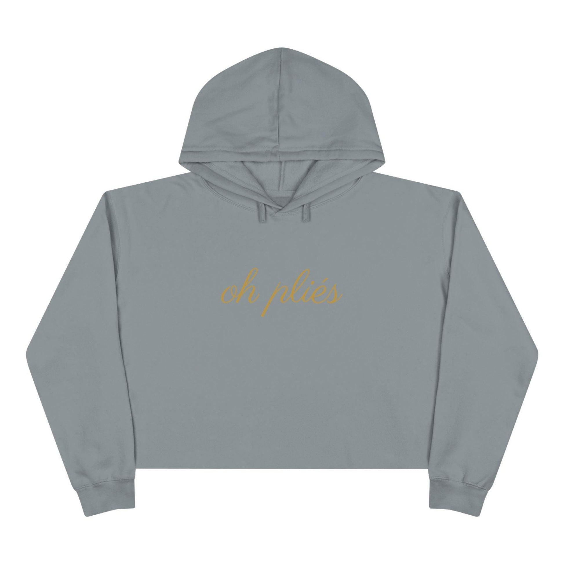 ✨ Oh Pliés ✨ Women's Cropped Hoodie 💖 - Whippie's