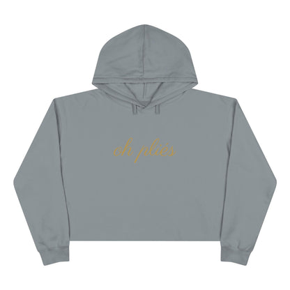 ✨ Oh Pliés ✨ Women's Cropped Hoodie 💖 - Whippie's