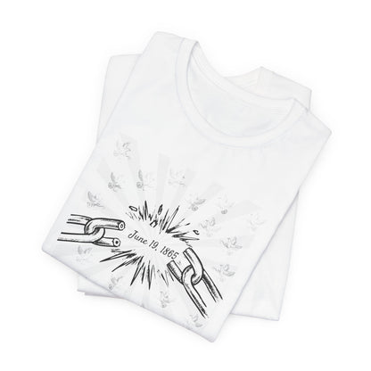 Juneteenth: Celebrating Freedom, Inspiring Peace Unisex Tee