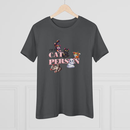 🐱 I'm a Cat Person 🐈 Unisex Jersey Tee ❤️ Show your purr-sonality! - Whippie's