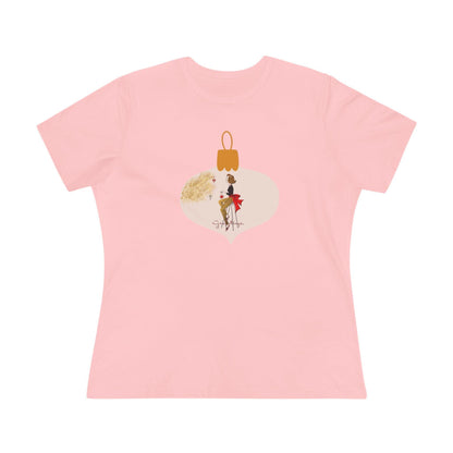Retro Tree Decorating - Women's Tee - Whippie's