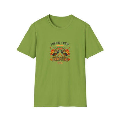 Thanksgiving Friends Crew - Cheers to the Crew! 🦃🥂🍁 Unisex T-Shirt - Whippie's
