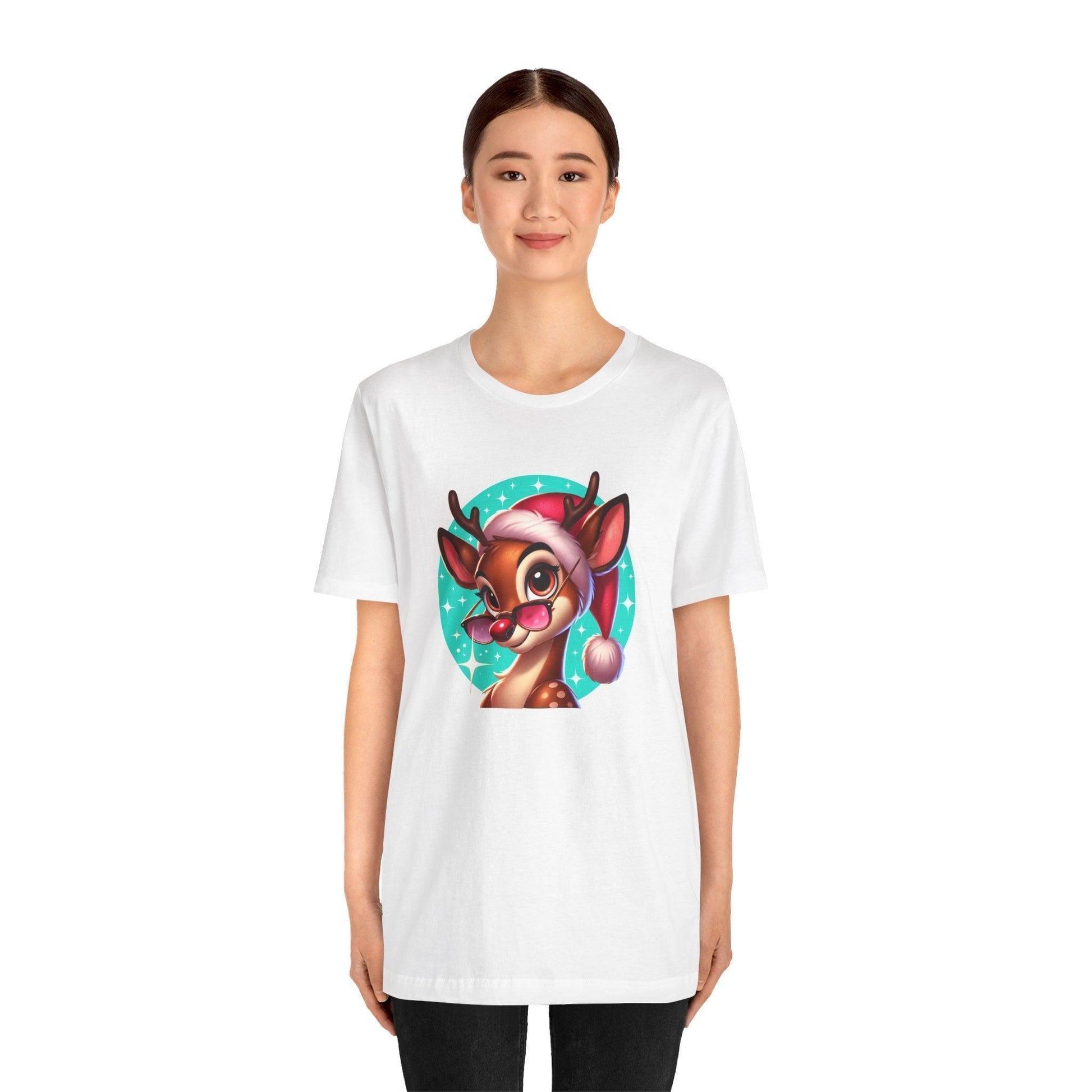 😎 Reindeer Cool 😎 Unisex Jersey Tee ✨ Stay cool this Christmas! - Whippie's