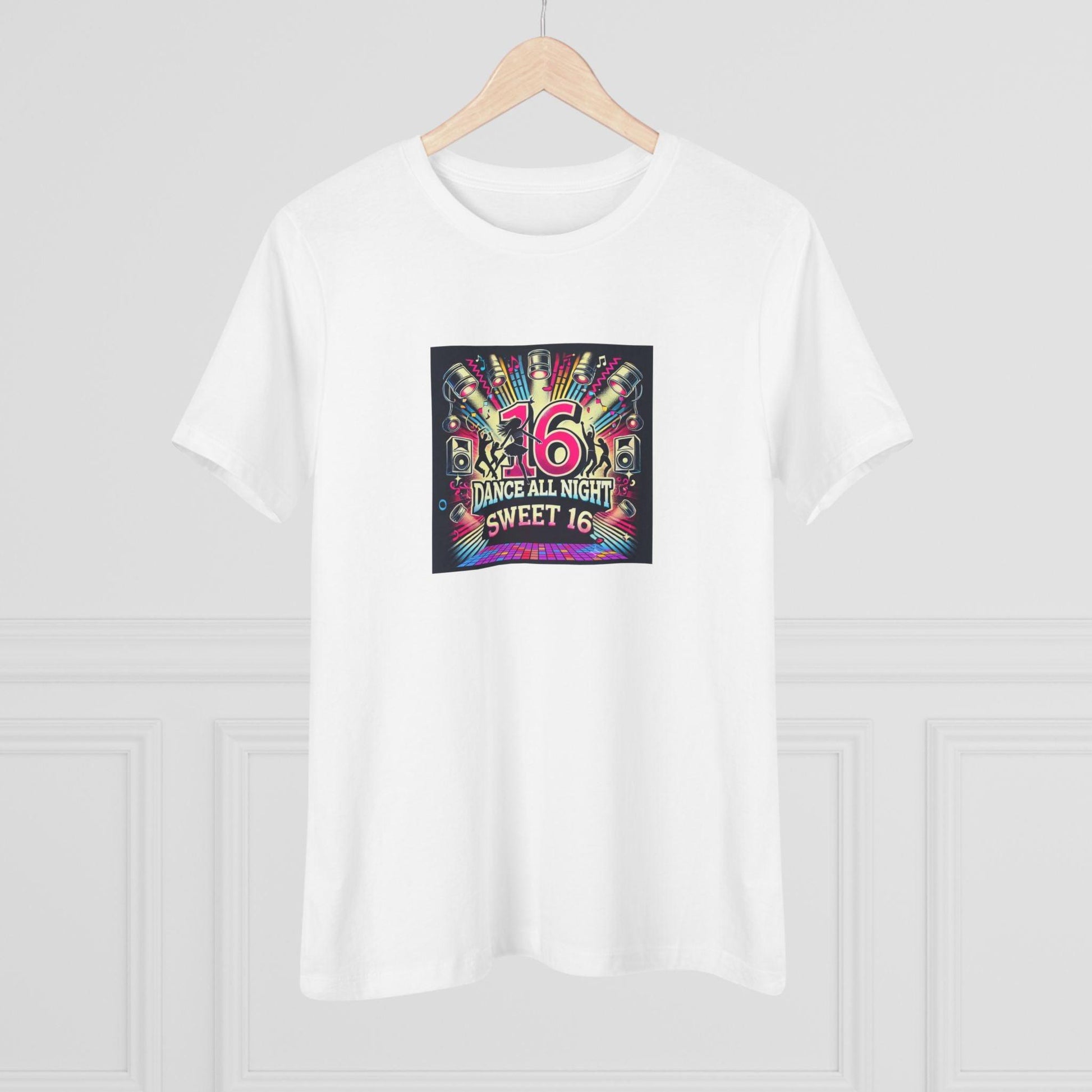 Dance All Night Sweet Sixteen - Party Time! 🎉 - Women's Softstyle Tee - Whippie's