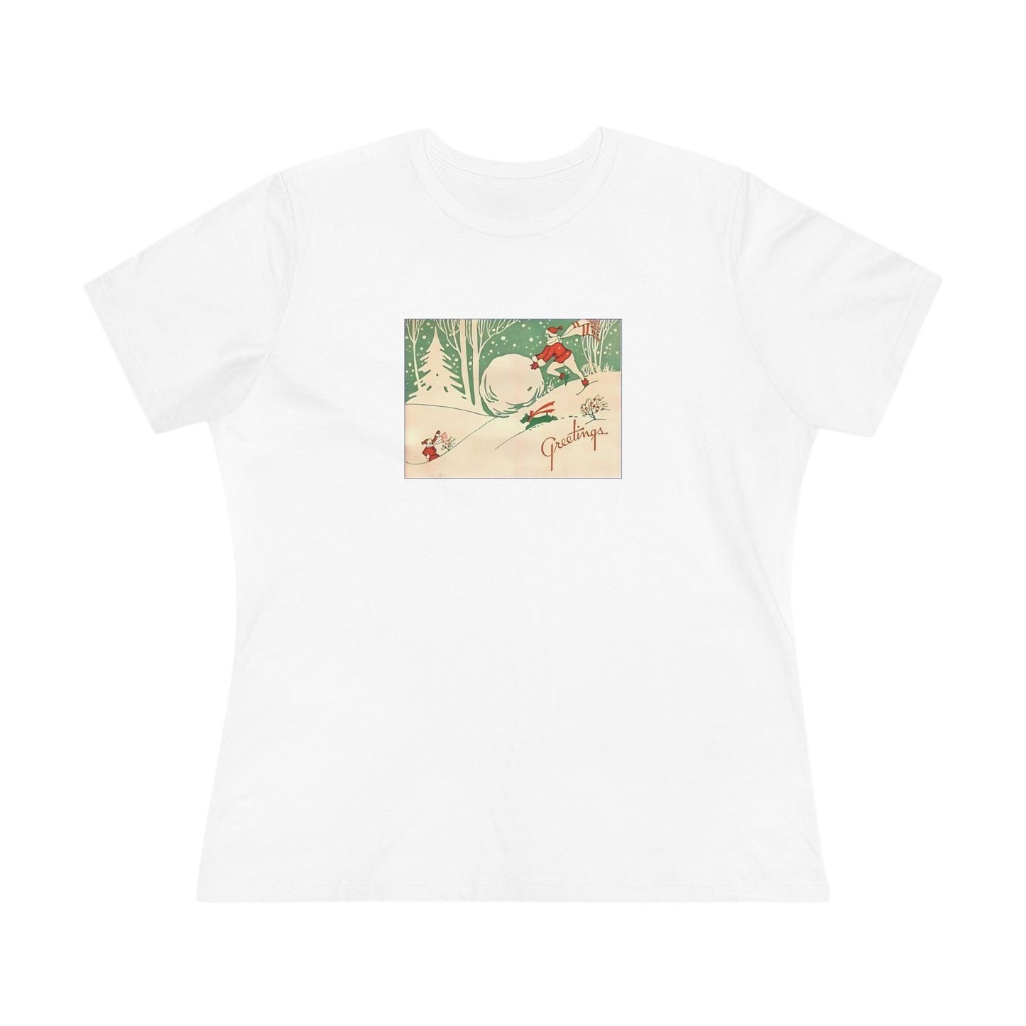 Greetings - Snow Fun - Women's Tee - Whippie's