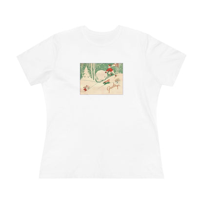 Greetings - Snow Fun - Women's Tee - Whippie's