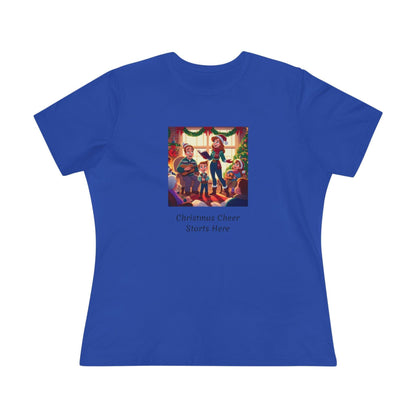 Christmas Cheer Starts Here - Women's Tee - Whippie's