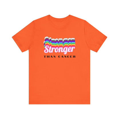 💪 Stronger Than Cancer 🎗️ Unisex Jersey Tee ✨ Show your support, wear your strength. - Whippie's