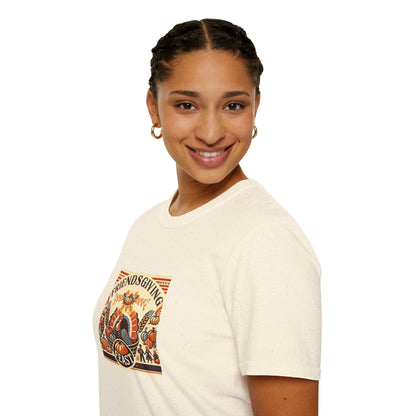 Friendsgiving Feast - A Harvest of Gratitude 🍂🦃 - Unisex T-Shirt - Whippie's