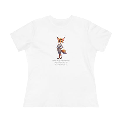 "To-Do List" Women's Tee - Who's Doing This?! 🦊📝 - Women's Tee - Whippie's