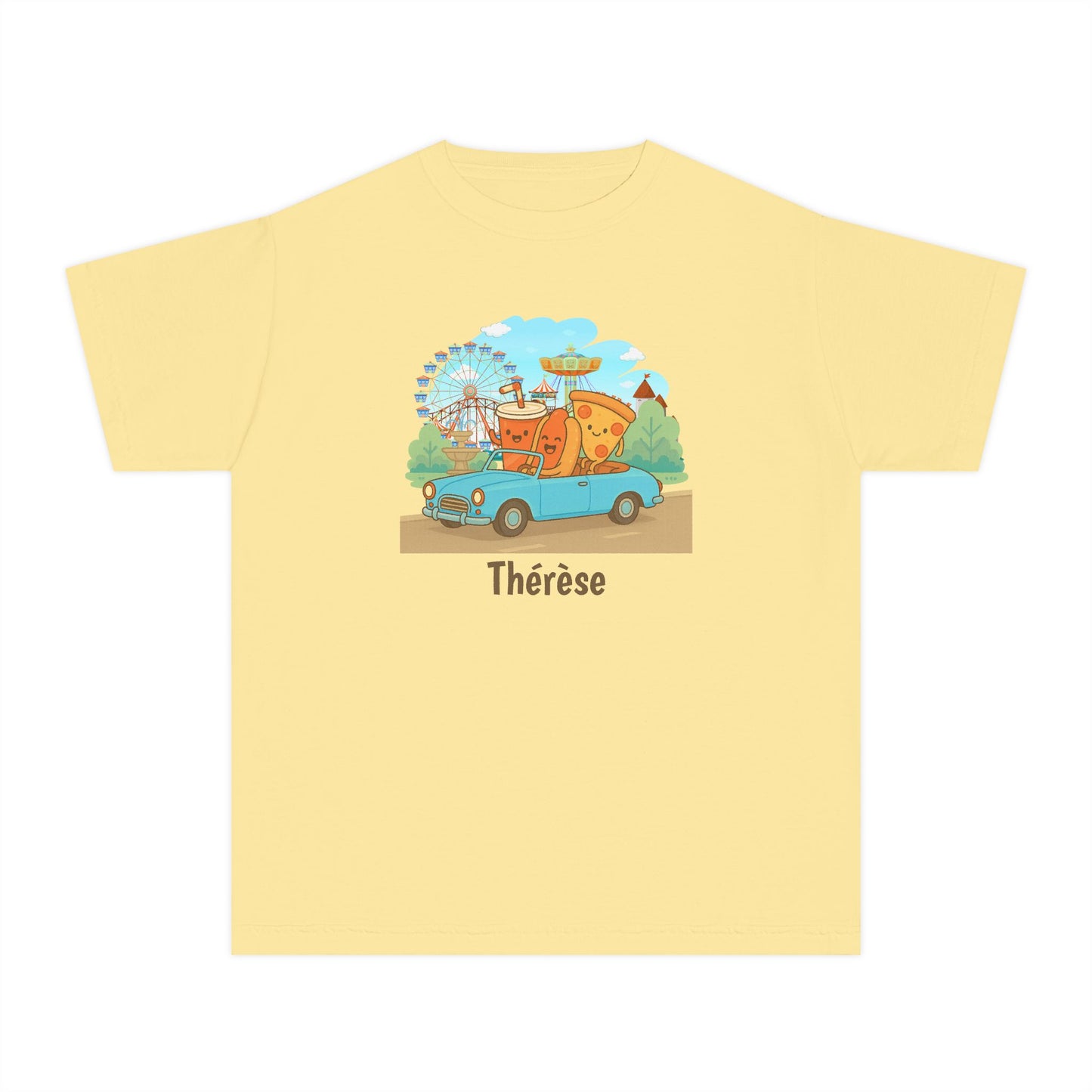 Fast Food Joyride Youth Tee - Fun & Whimsical Adventures! Personalizable