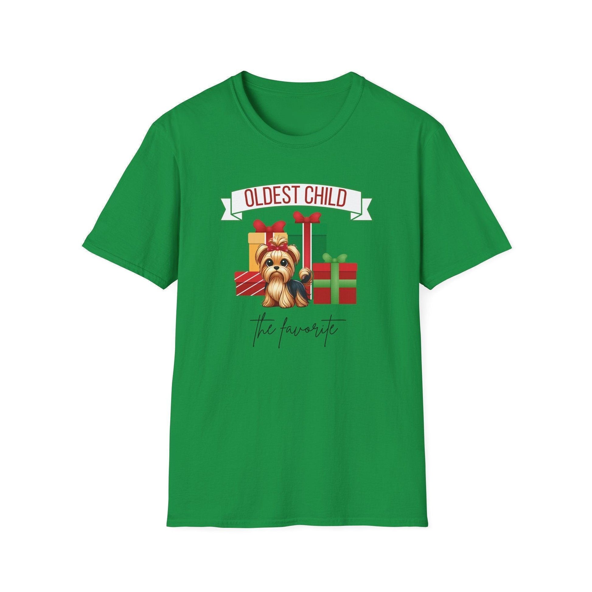 The Oldest Child, The Favorite 🎁🐶 Yorkie - Unisex Tee! 🎁👑 - Whippie's