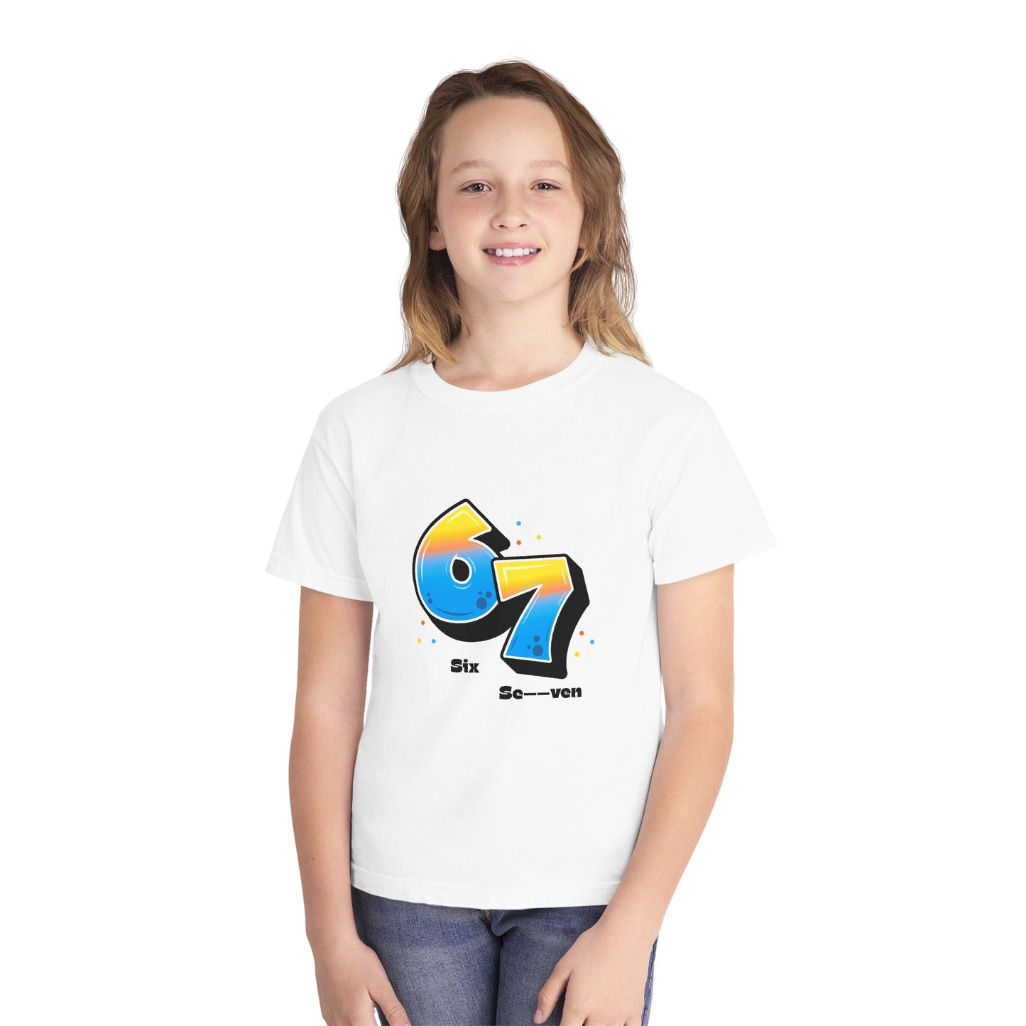 6 - 7 TikTok Trend Youth Midweight Tee