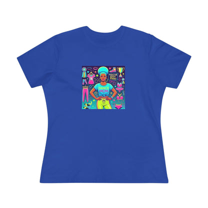 Dance Mom: You've Got This - Blue Hair Mom- You've Got This - Women's Softstyle Tee - Whippie's